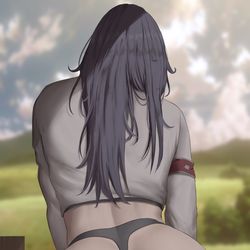 This is a pixiv picture whose title is Pieck.