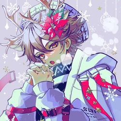 This is a pixiv picture whose title is トナカイの聖歌.
