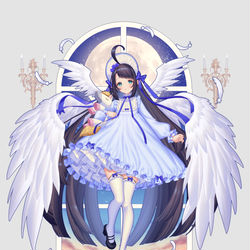 This is a pixiv picture whose title is 【パニリヤイラコン】ロリィタロアレフちゃん.