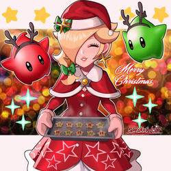 This is a pixiv picture whose title is Merry Stellar Christmas.