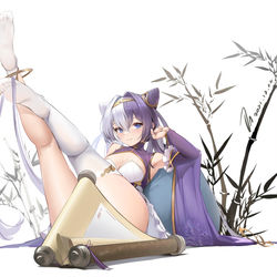 This is a pixiv picture whose title is 摸個魚.