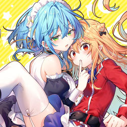 This is a pixiv picture whose title is ひきこまり吸血姫.