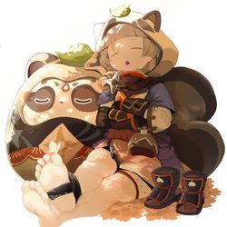 This is a pixiv picture whose title is 💤.