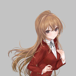 This is a pixiv picture whose title is 逢坂大河.