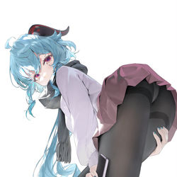 This is a pixiv picture whose title is 甘雨 5.