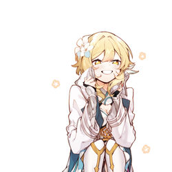 This is a pixiv picture whose title is Lumine Dottore / Genshin Impact.