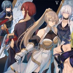 This is a pixiv picture whose title is 戦乙女.