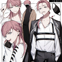 This is a pixiv picture whose title is はるちよ色々.