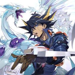 This is a pixiv picture whose title is 遊戯王.