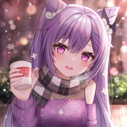 This is a pixiv picture whose title is 刻晴ちゃん.