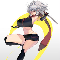 This is a pixiv picture whose title is 忍者お姉さん.