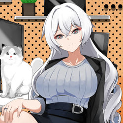 This is a pixiv picture whose title is Bronya.