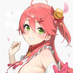 This is a pixiv picture whose title is さくらみこ.