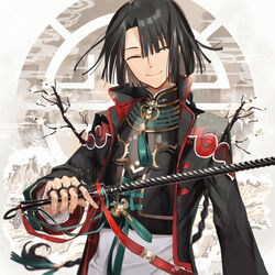 This is a pixiv picture whose title is 太公望.