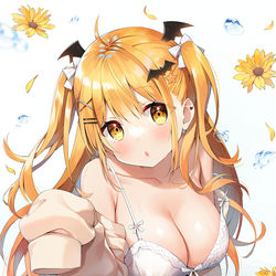 This is a pixiv picture whose title is 夜空メル.