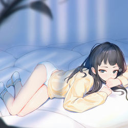 This is a pixiv picture whose title is 白告姬.