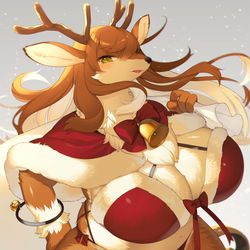 This is a pixiv picture whose title is クリスマス2021.