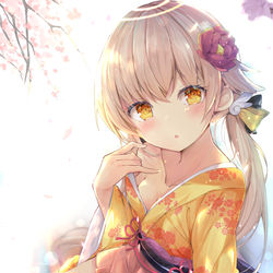 This is a pixiv picture whose title is 新春っぽいヒフミ.