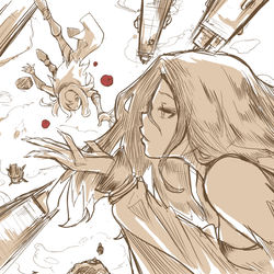 This is a pixiv picture whose title is GRAVITYDAZE.