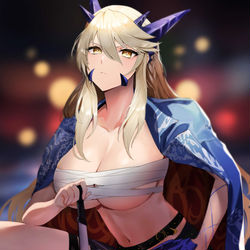 This is a pixiv picture whose title is Artoria Pendragon (Lancer Alter).