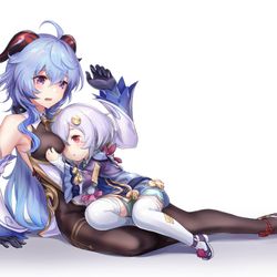 This is a pixiv picture whose title is ココナッツ羊(麒麟).