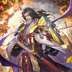This is a pixiv picture whose title is 【Shadowverse】無敗の剣聖・カゲミツ.