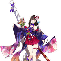 This is a pixiv picture whose title is 御城プロジェクト:RE 「[正月]一乗谷城」.