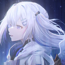 This is a pixiv picture whose title is 私へ　天音かなた様(cover).