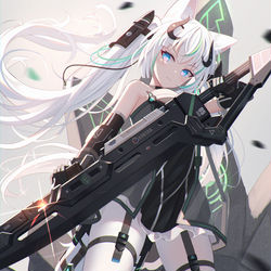 This is a pixiv picture whose title is 大剣士.
