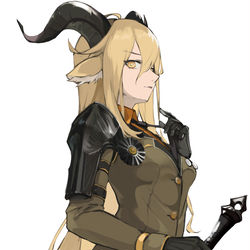 This is a pixiv picture whose title is 黑骑士.