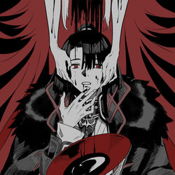 This is a pixiv picture whose title is 覆水盆に返らず.