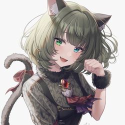 This is a pixiv picture whose title is 猫垣さん.