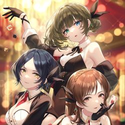 This is a pixiv picture whose title is BET ON ME.