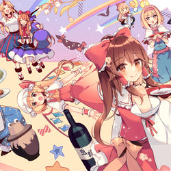 This is a pixiv picture whose title is 宴🌸.