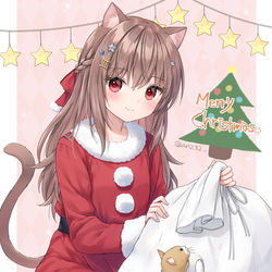 This is a pixiv picture whose title is Merry Christmas.