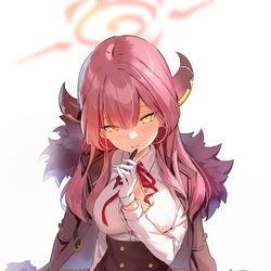 This is a pixiv picture whose title is ブルアカ.