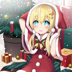 This is a pixiv picture whose title is サンタしとらちゃん.