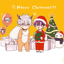This is a pixiv picture whose title is Merry Christmas.