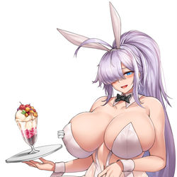 This is a pixiv picture whose title is bunny gnome.