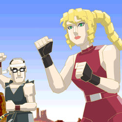 This is a pixiv picture whose title is バーチャおじさん.