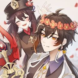 This is a pixiv picture whose title is 鍾離先生！お誕生日おめでとう！.