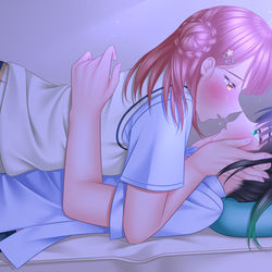 This is a pixiv picture whose title is 「私だけの侑ちゃんでいて…」.
