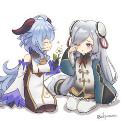 This is a pixiv picture whose title is 清心.