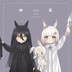 This is a pixiv picture whose title is カフェミークmini.