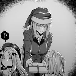 This is a pixiv picture whose title is ナイチンゲール〔サンタ〕.