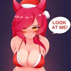 This is a pixiv picture whose title is クリスマスXayah.