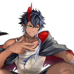 This is a pixiv picture whose title is 委托.