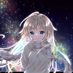 This is a pixiv picture whose title is 「1年間、ありがと。」.