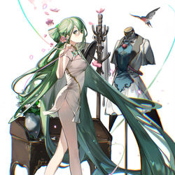 This is a pixiv picture whose title is 佳人.