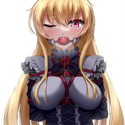 This is a pixiv picture whose title is うちの子縛り.